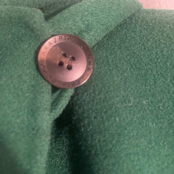 BCBGMaxAzria green wool blend coat - Picture 14 of 15